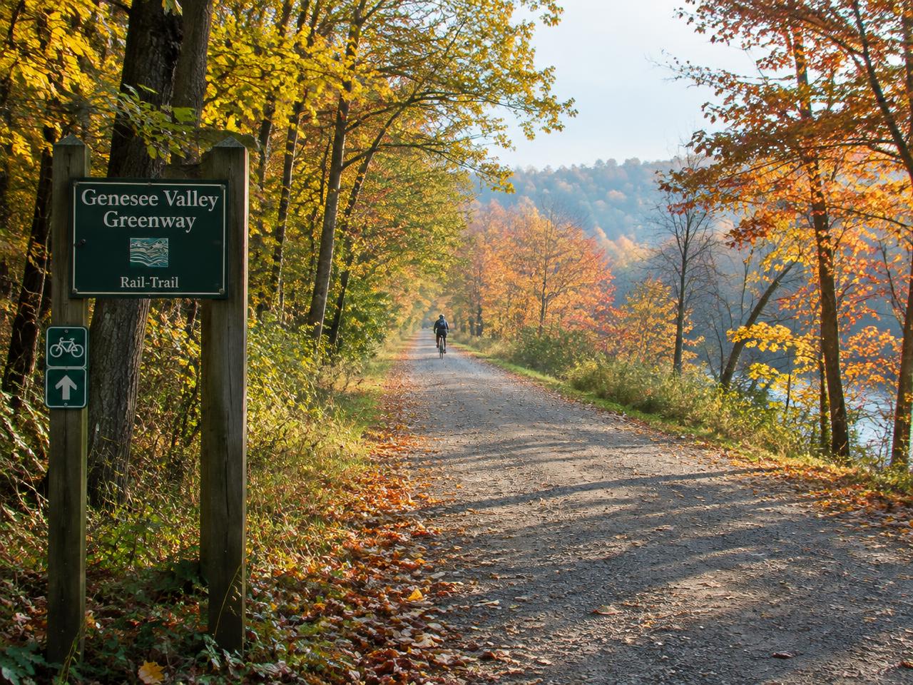Genesee Valley Greenway trail